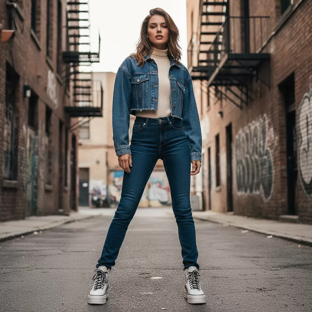 gemini_image_1770629661 Cách phối đồ thông minh với sneaker cổ cao giúp tôn vinh vóc dáng